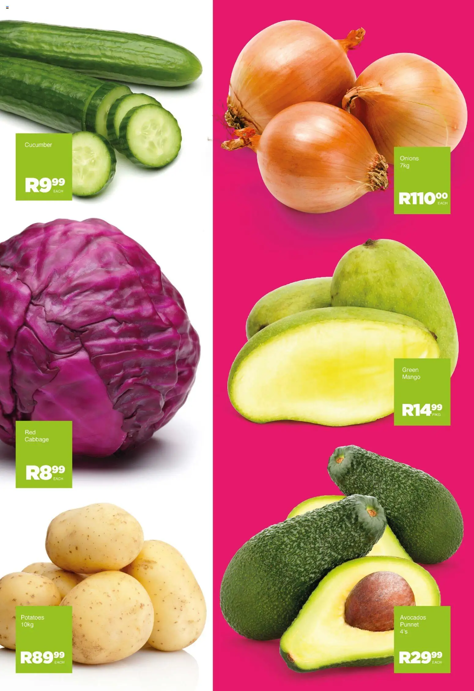 New Save catalogue – valid from 16/10/2026 | Page: 5 | Products: Avocados, Potatoes, Onions, Mango