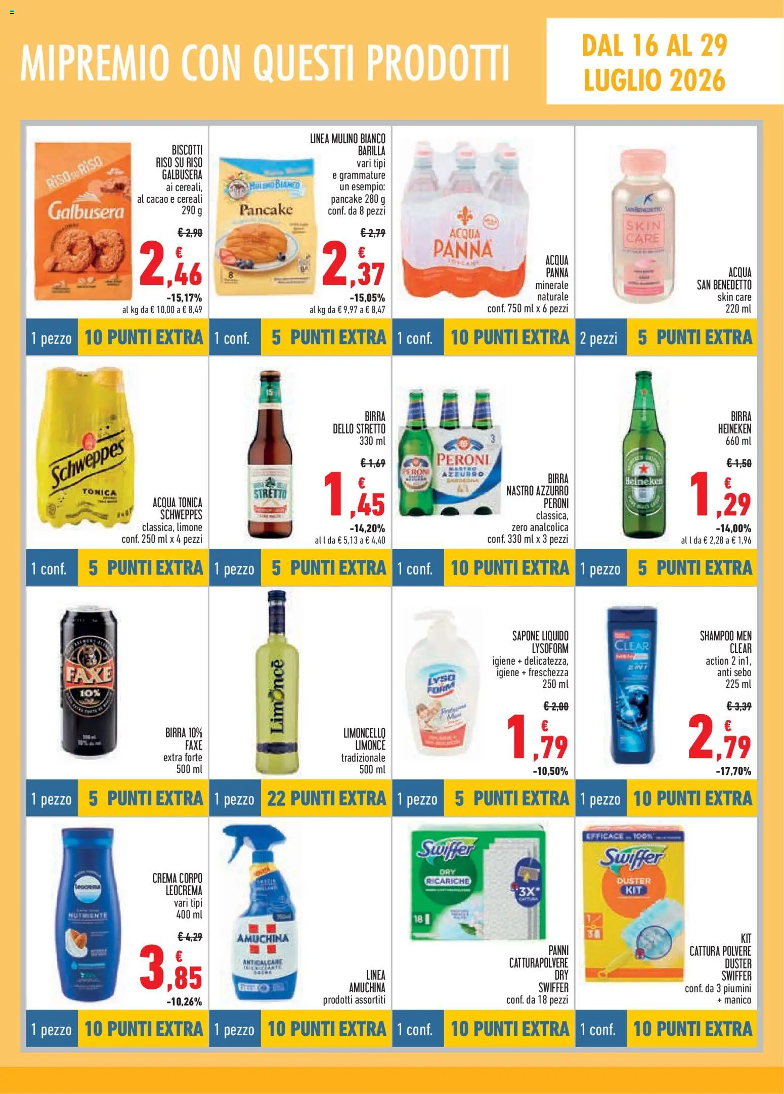 Volantino Conad del 16/07/2026 | Pagina: 5 | Prodotti: Riso, Acqua tonica, Limoncello, Cacao