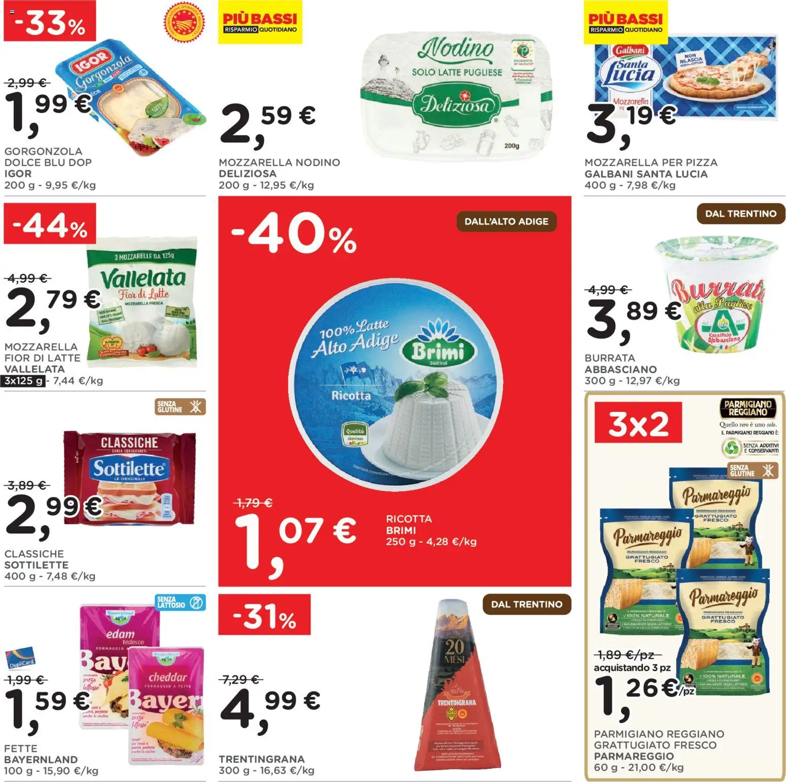 Volantino Poli del 15/07/2026 | Pagina: 15 | Prodotti: Mozzarella, Latte, Formaggio, Burrata