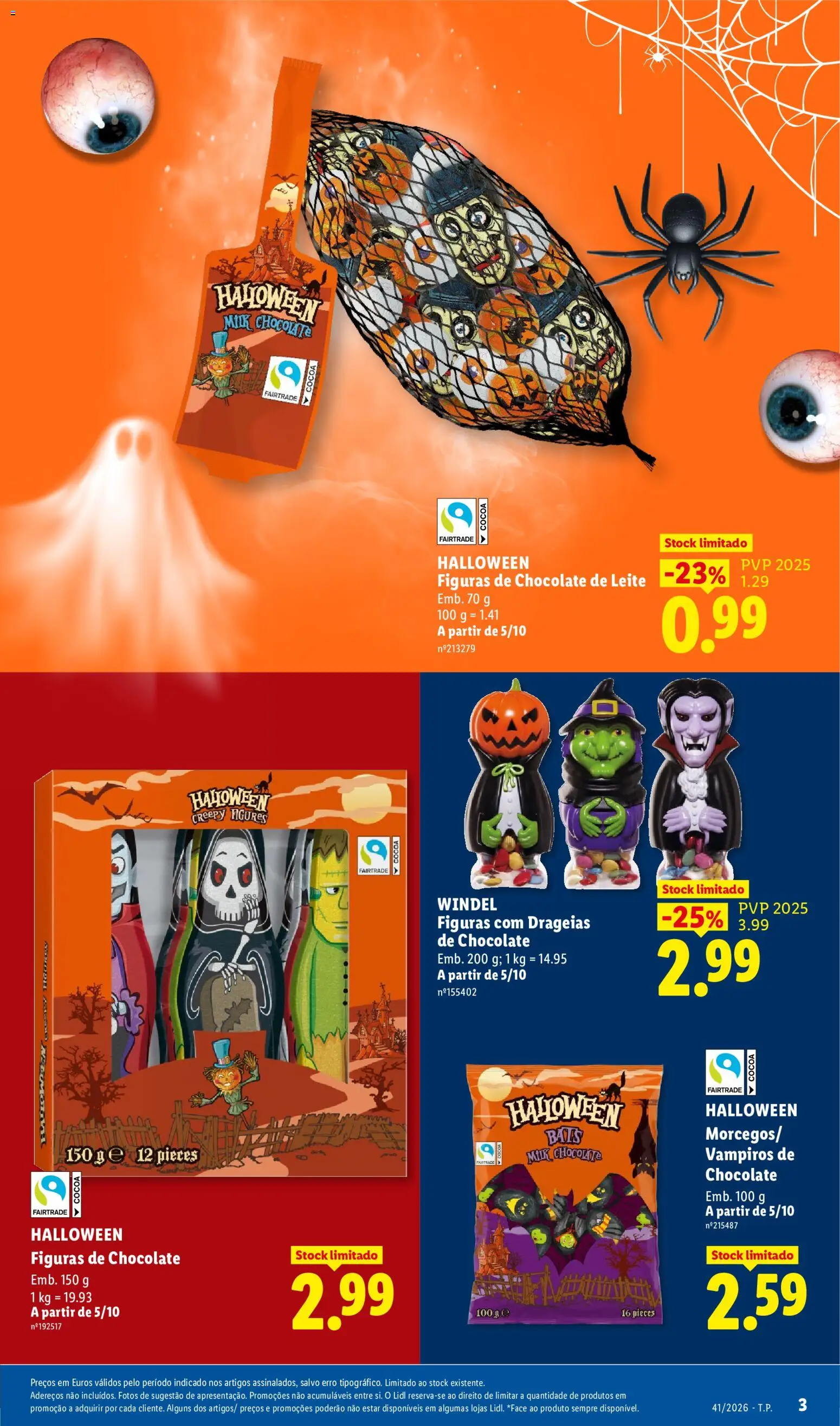 Lidl Folheto Especial │ válido de 05/10/2026 | Página: 3 | Produtos: Leite, Chocolate