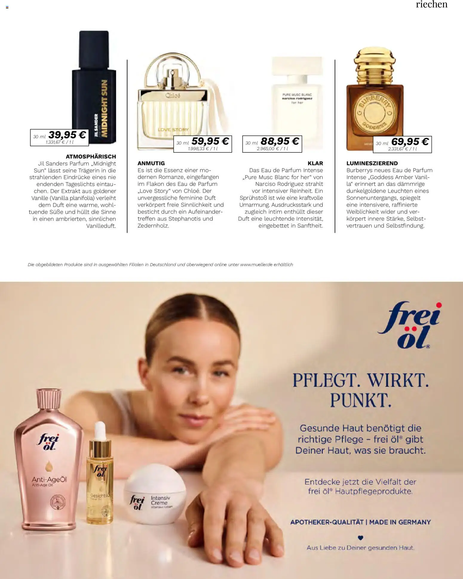 Müller Lifestyle – gültig ab 01.09.2026 | Seite: 23 | Produkte: Duft, Creme, Vanille, Eau de Parfum