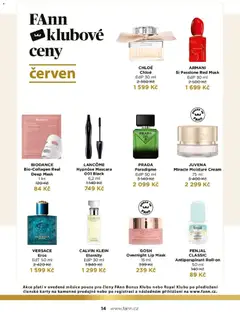 Náhled letáku FAnn parfumerie katalog Léto 2026 od 01.06.2026 | Strana: 14 | Produkty: Antiperspirant, Grep, Chloe, Karty