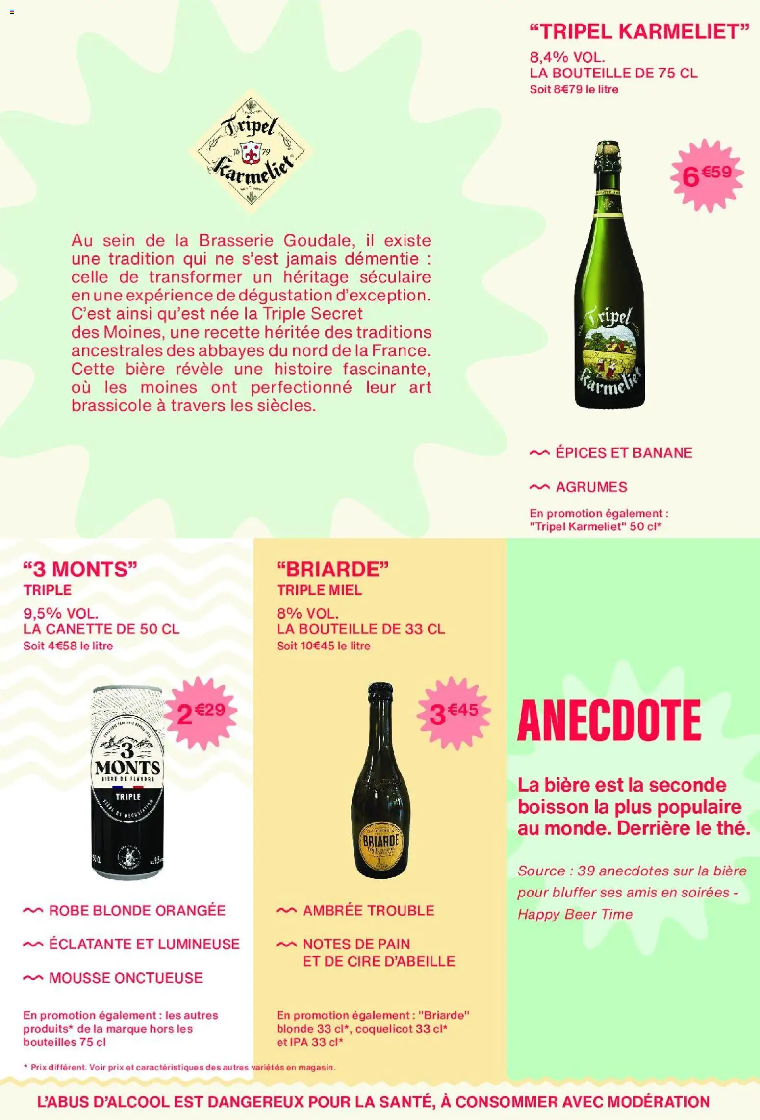 {H1} | Page: 22 | Produits: Robe, Mousse, Banane, Bière