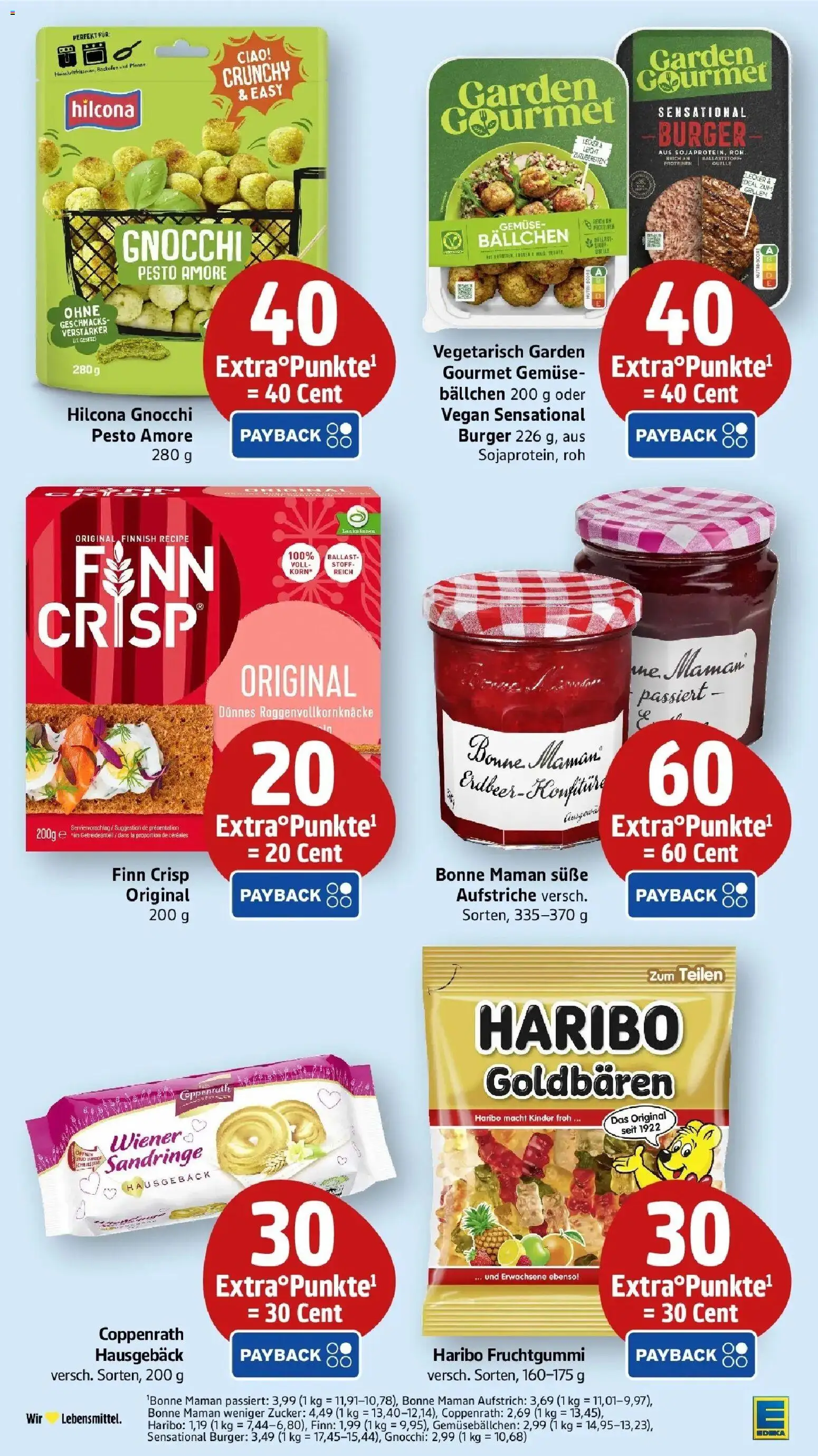 Edeka Prospekt Trier – gültig ab 08.06.2026 | Seite: 45 | Produkte: Haribo, Gemüse, Zucker, Verstärker