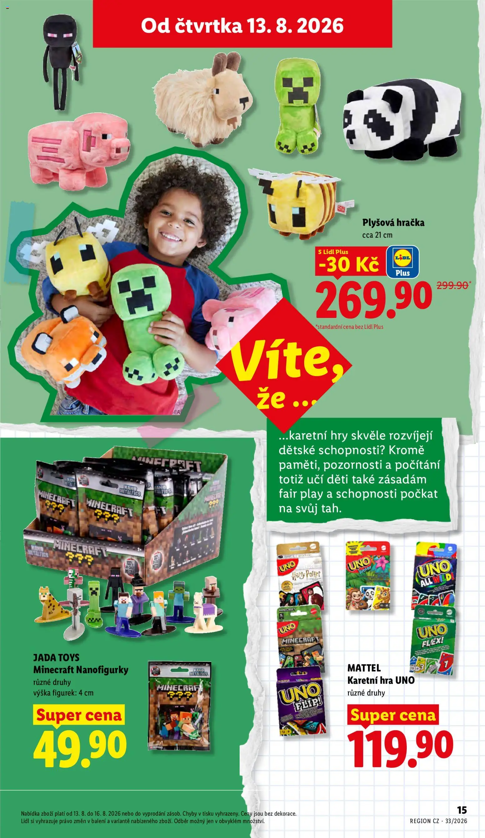 Lidl leták - Škola od 04.08.2026 | Strana: 15 | Produkty: Hra