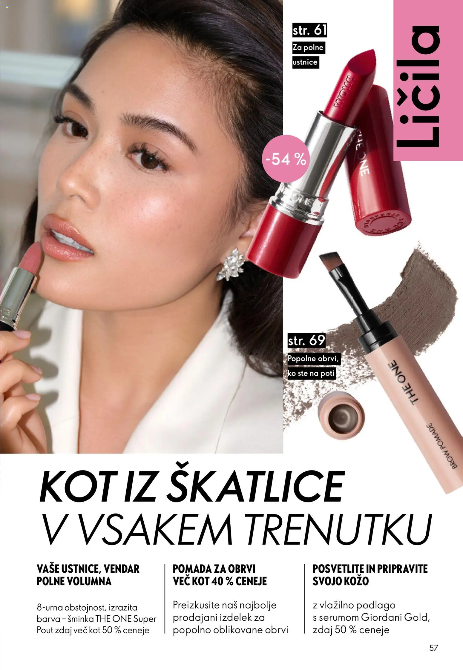 Novi Oriflame katalog ponudbe – veljaven od 26.08.2026 | Stran: 57 | Izdelki: Licila, Barva