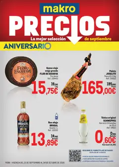 Vista previa Makro Precios Centro válido desde el 21/09/2026