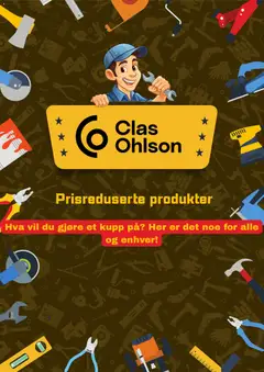 Forhåndsvisning av Clas Ohlson kundeavis gyldig fra 21/10/2026