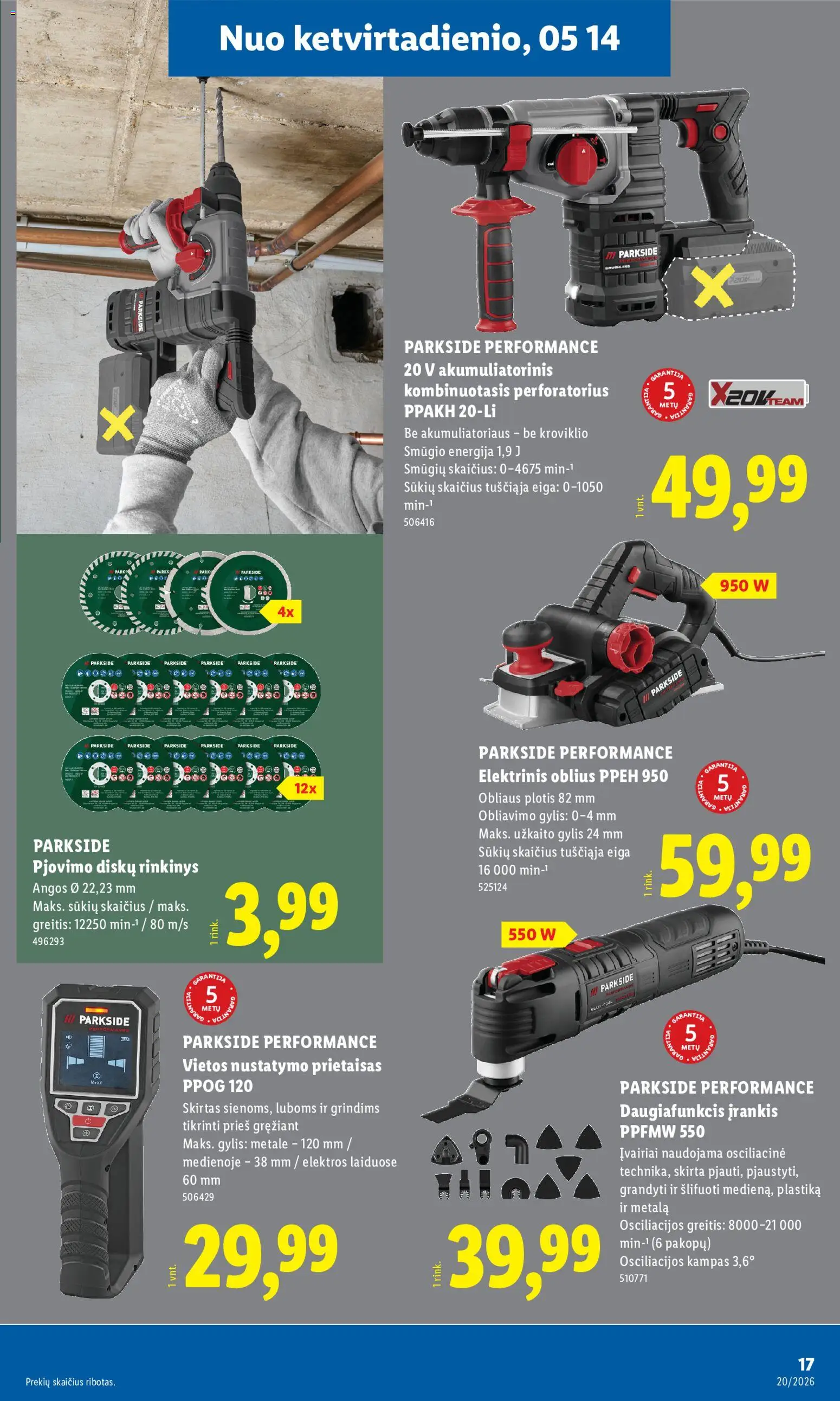 LIDL akcijos nuo 11.05.2026 | Puslapis: 17