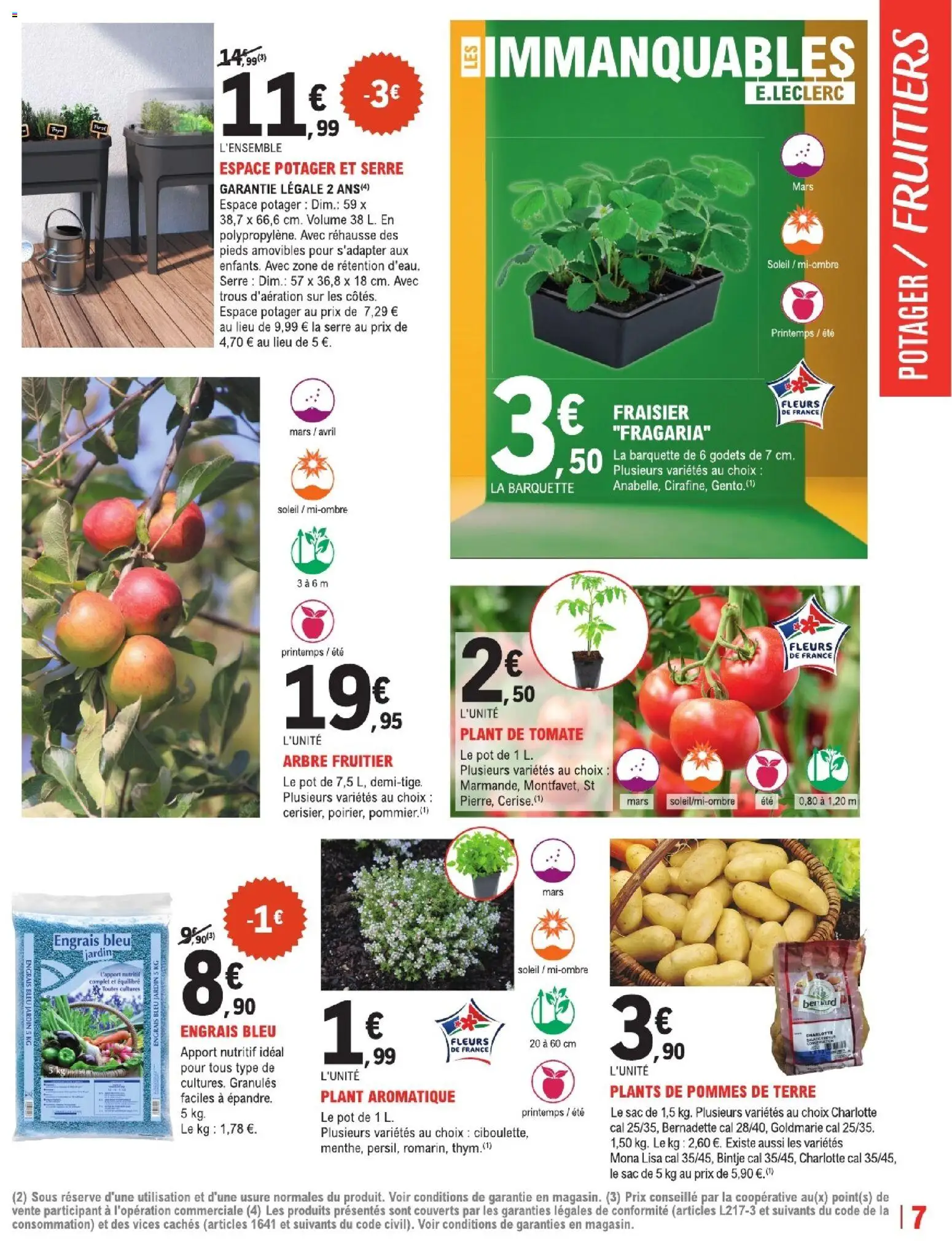 {H1} | Page: 7 | Produits: Sac, Fraisier, Pommes, Pommes de terre