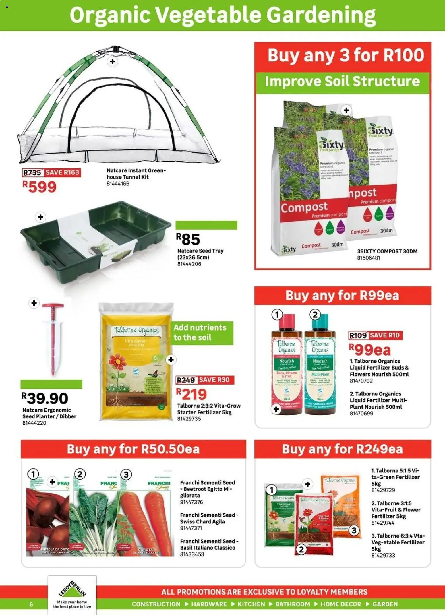 New Leroy Merlin catalogue – valid from 24/09/2026 | Page: 6 | Products: Water