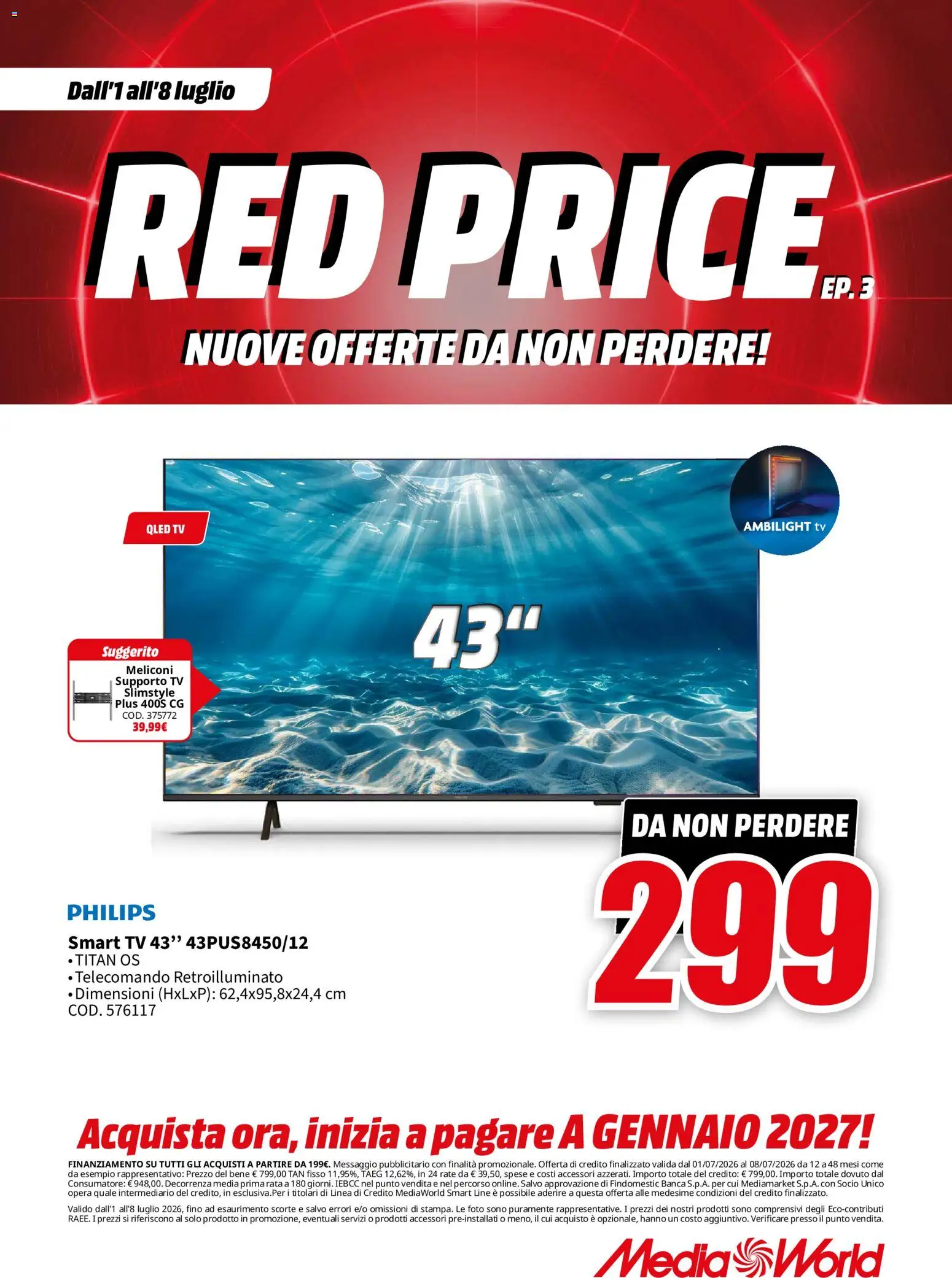 Volantino Media World del 01/07/2026 | Pagina: 10