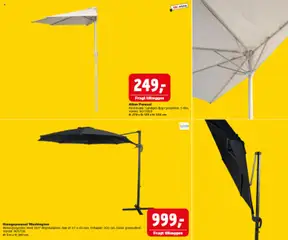 Jem & fix - Havemøbelkatalog 2026 gyldig fra 13.03.2026 | Side: 34 | Produkter: Parasol
