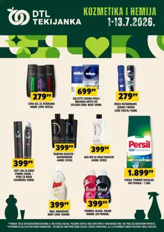 Tekijanka katalog Kozmetika i hemija - pregled Tekijanka kataloga - važi od 01.07.2026