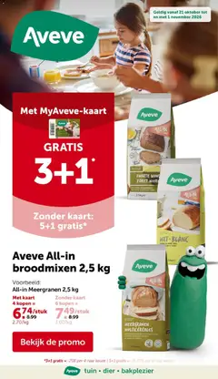 Aveve folder - Voorbeeld van een folder van Aveve, geldig van 21/10/2026
