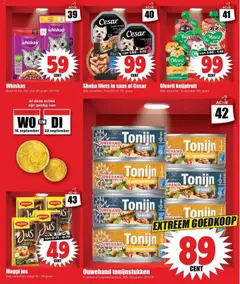 Dirk folder / publicité - Voorbeeld van een folder van Dirk, geldig van 16/09/2026 | Pagina: 9 | Producten: Tonijn, Pâté, Kip, Water