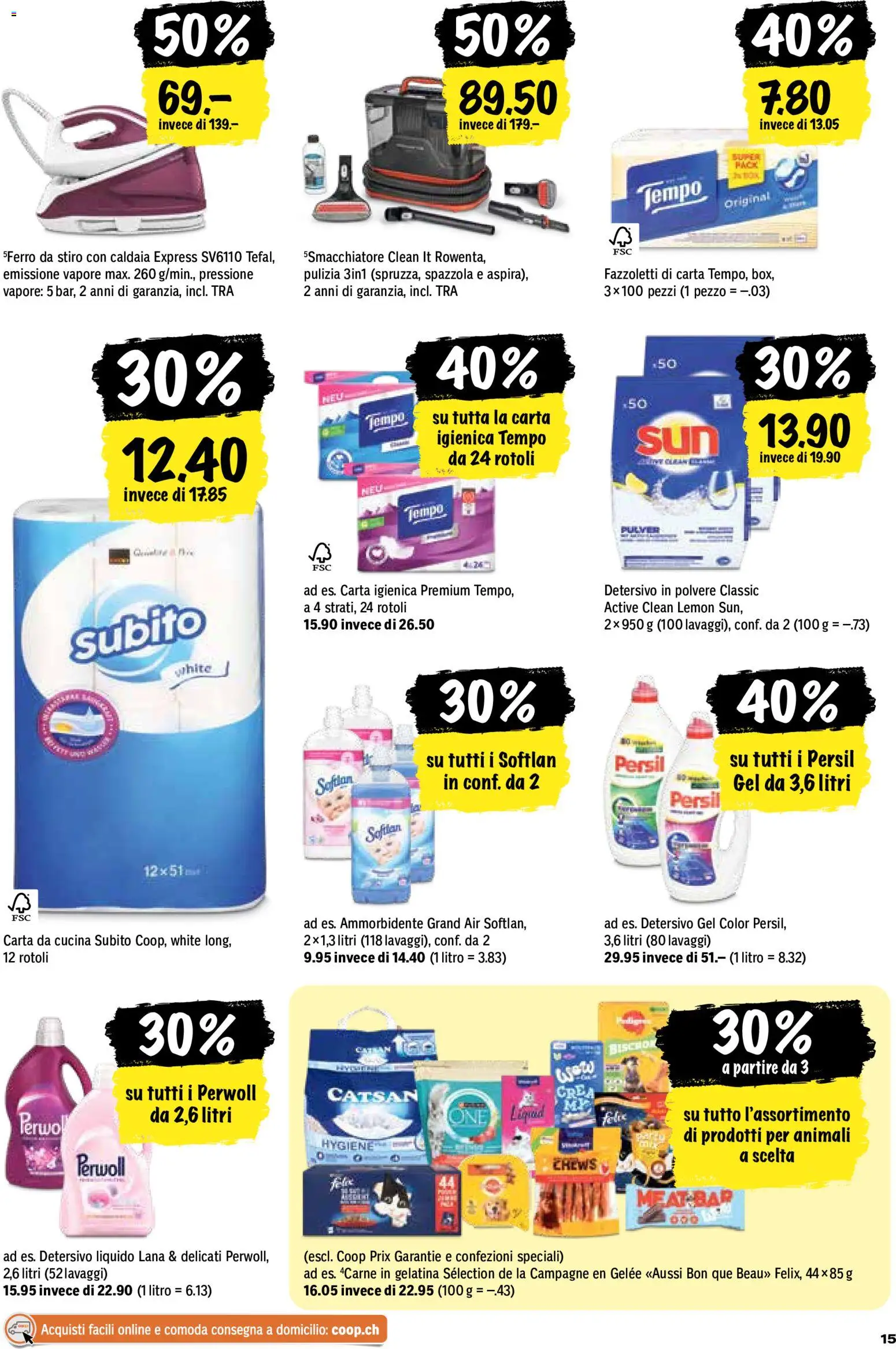 Coop aktionen IT – gültig ab 08.10.2026 | Seite: 15 | Produkte: Box, Pulver