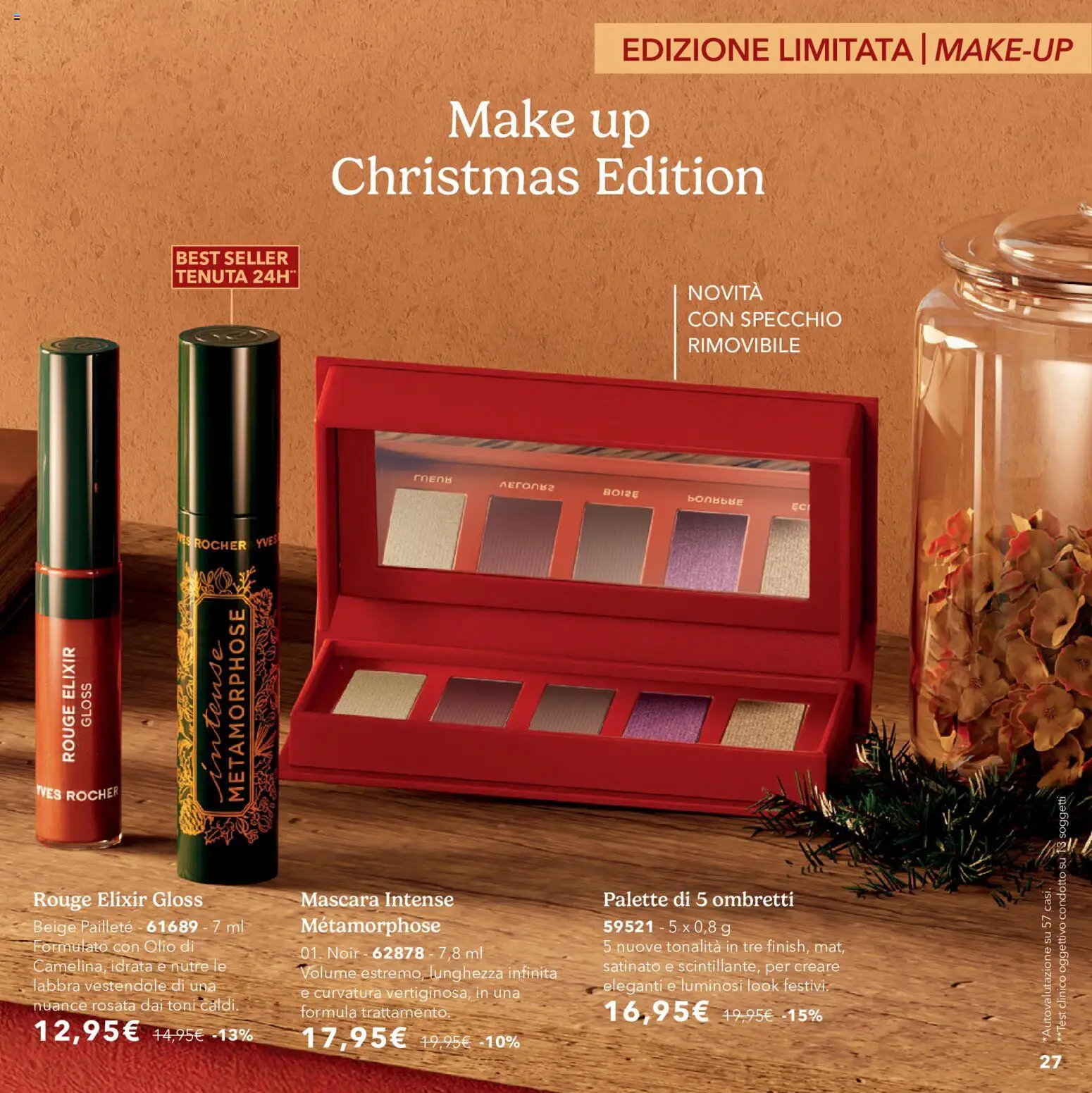 Volantino Yves Rocher del 20/10/2026 | Pagina: 27 | Prodotti: Mascara, Olio, Specchio