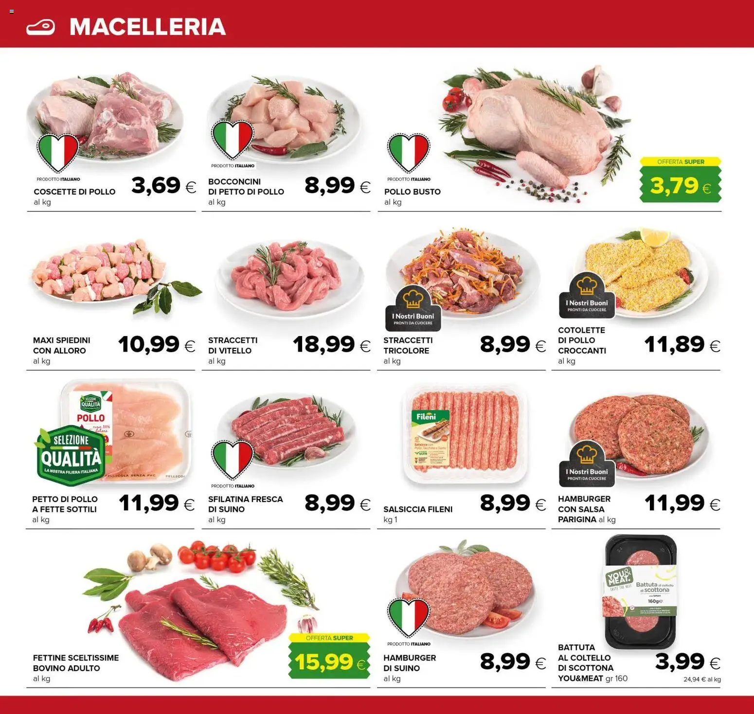 Volantino Oasi del 21/08/2026 | Pagina: 14 | Prodotti: Pollo, Salsa, Suino, Vitello