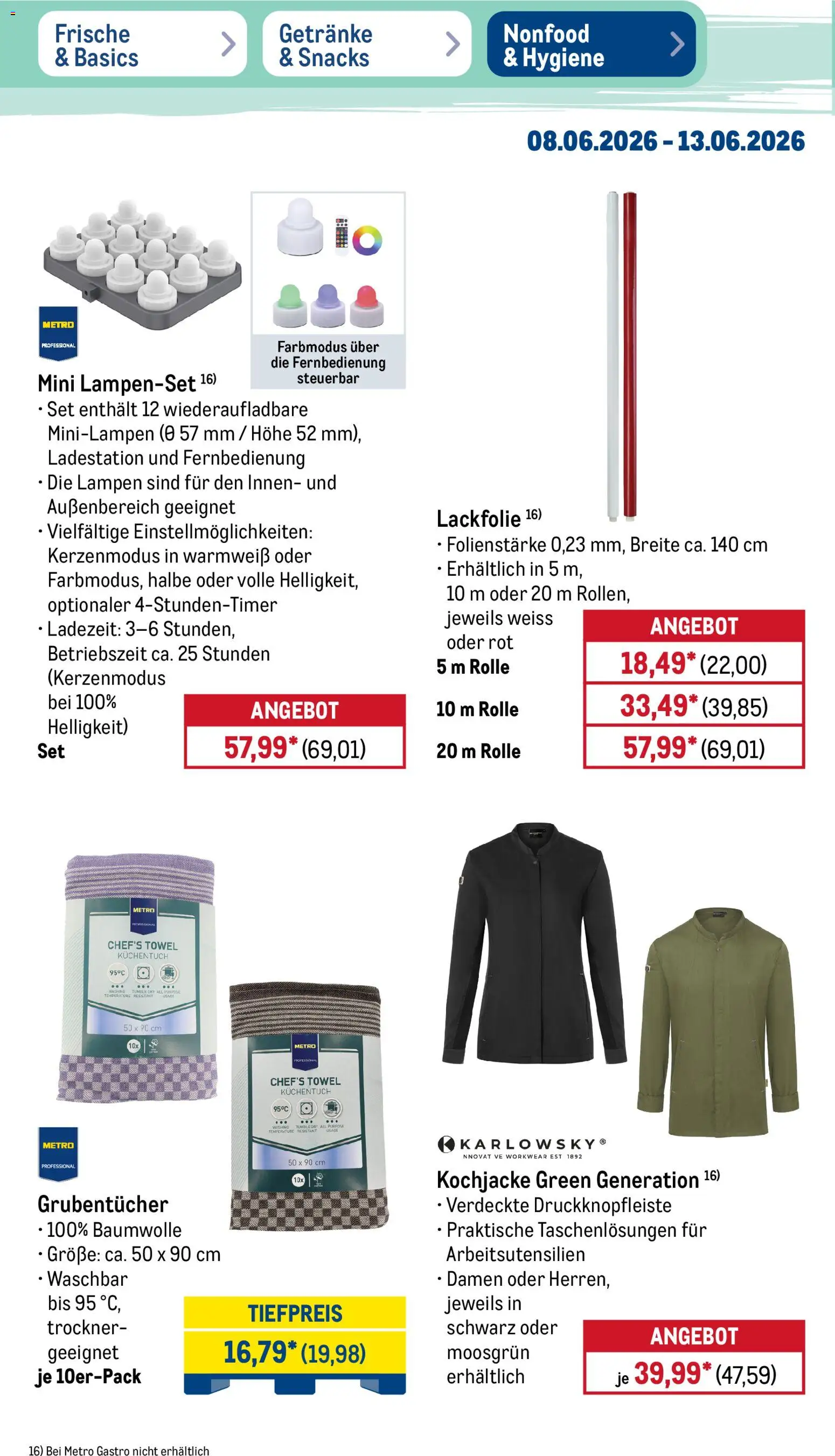Metro Prospekt | 08.06.2026 | Wie erhält man einen begrenzten Rabatt? | Deutschland