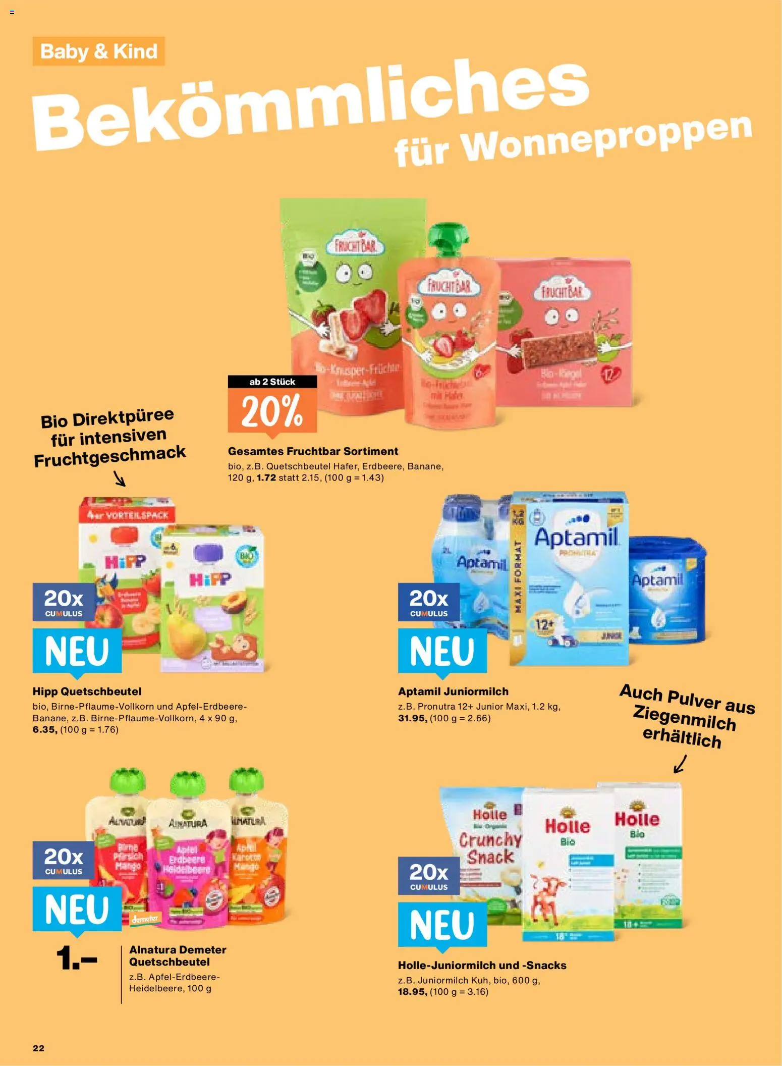 Migros aktionen – gültig ab 07.05.2026 | Seite: 22 | Produkte: Pulver, Mango