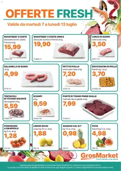 Anteprima del volantino Sogegross volantino Offerte Fresh valido a partire dal 07/07/2026