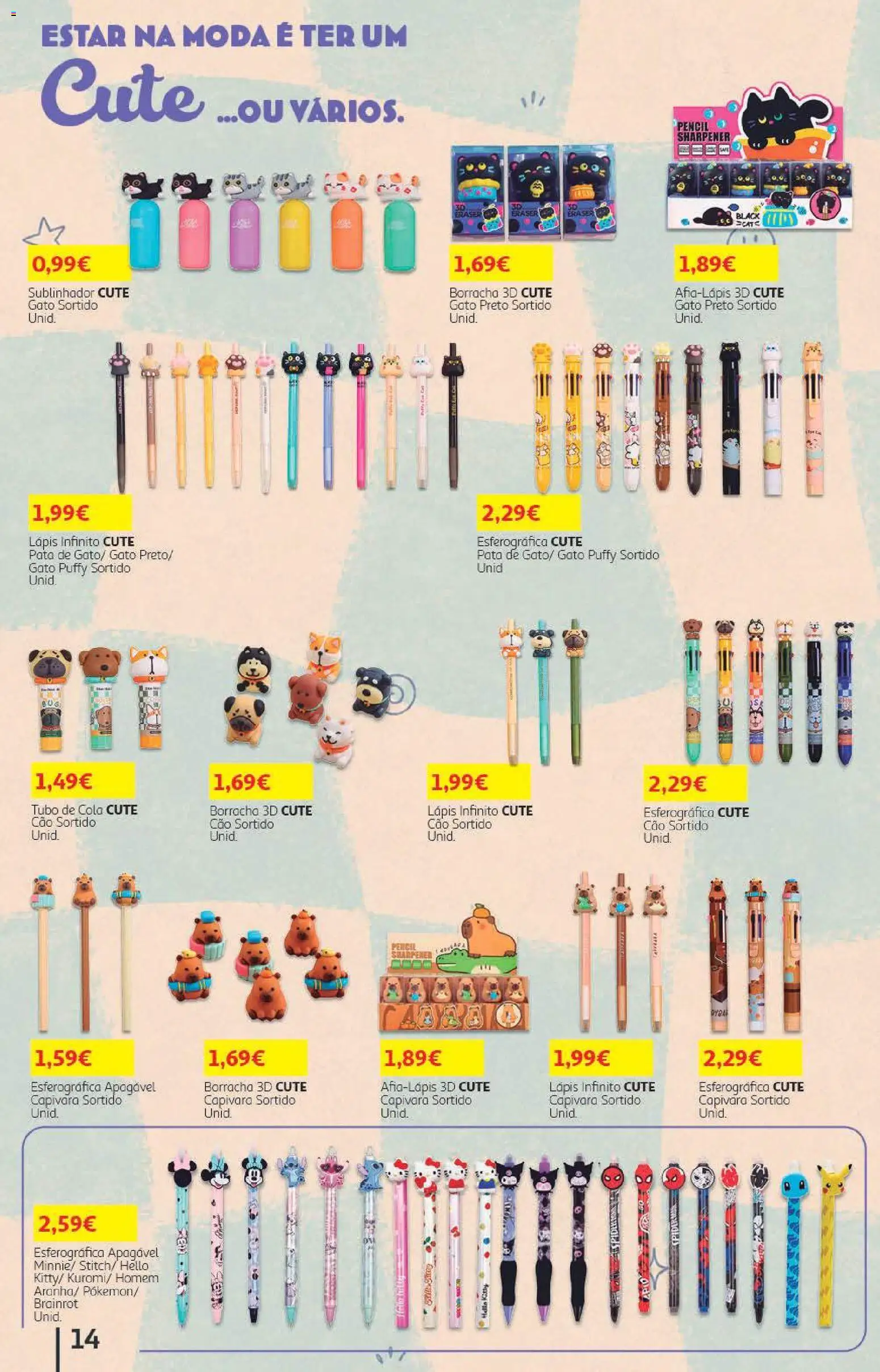 Auchan - Folheto Escolar  Têxtil Criança │ válido de 04/09/2026 | Página: 14