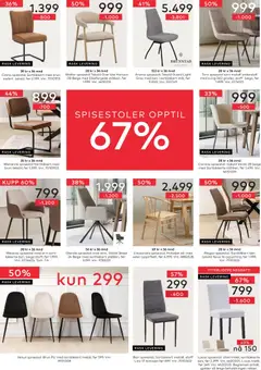 Forhåndsvisning av Skeidar kundeavis gyldig fra 18.05.2026 | Side: 15 | Produkter: Spisestol