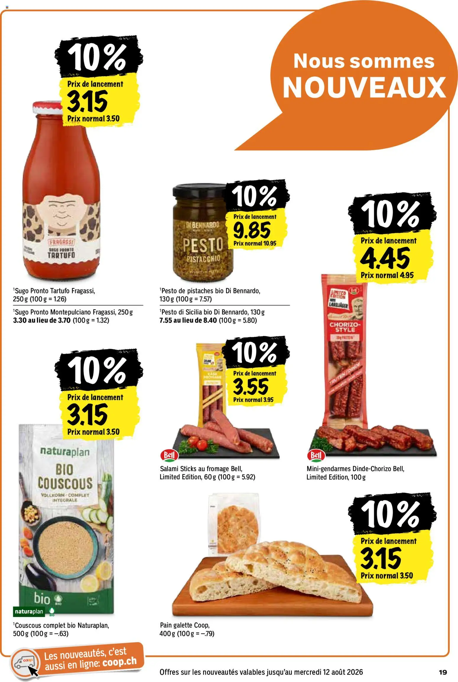 Coop aktionen FR – gültig ab 30.07.2026 | Seite: 19