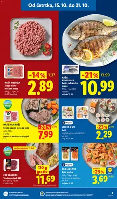 Lidl katalog akcije – veljaven od 15.10.2026 | Stran: 3