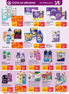 Spar katalog akcije – veljaven od 14.10.2026 | Stran: 28 | Izdelki: Plenice, Prašek, Toaletni papir, Kuhinjske brisače