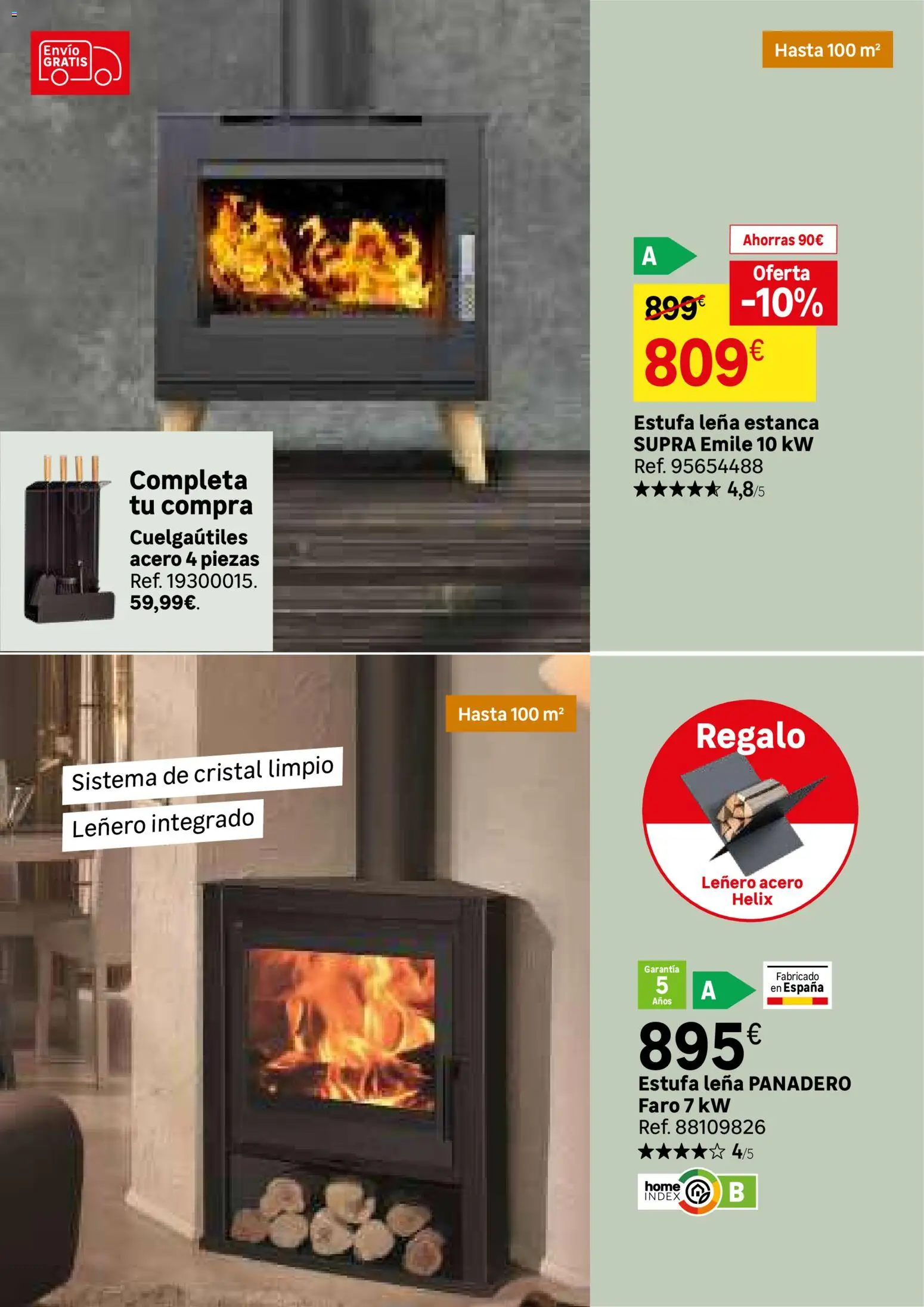 Leroy Merlin Calor en casa y mucho ahorro │ válido desde el 20/10/2026 | Página: 33 | Productos: Leña
