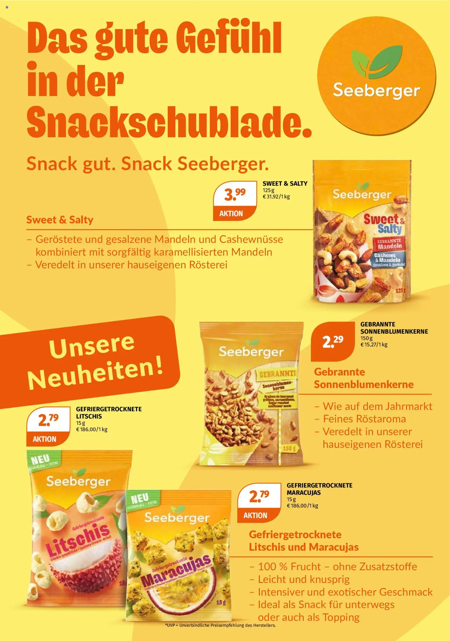 Müller Prospekt – gültig ab 29.06.2026 | Seite: 15 | Produkte: Cashewnüsse, Mandeln