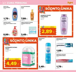 Anteprima del volantino Tigre volantino valido a partire dal 29/07/2026 | Pagina: 21 | Prodotti: Sapone, Detergente intimo, Olio, Doccia