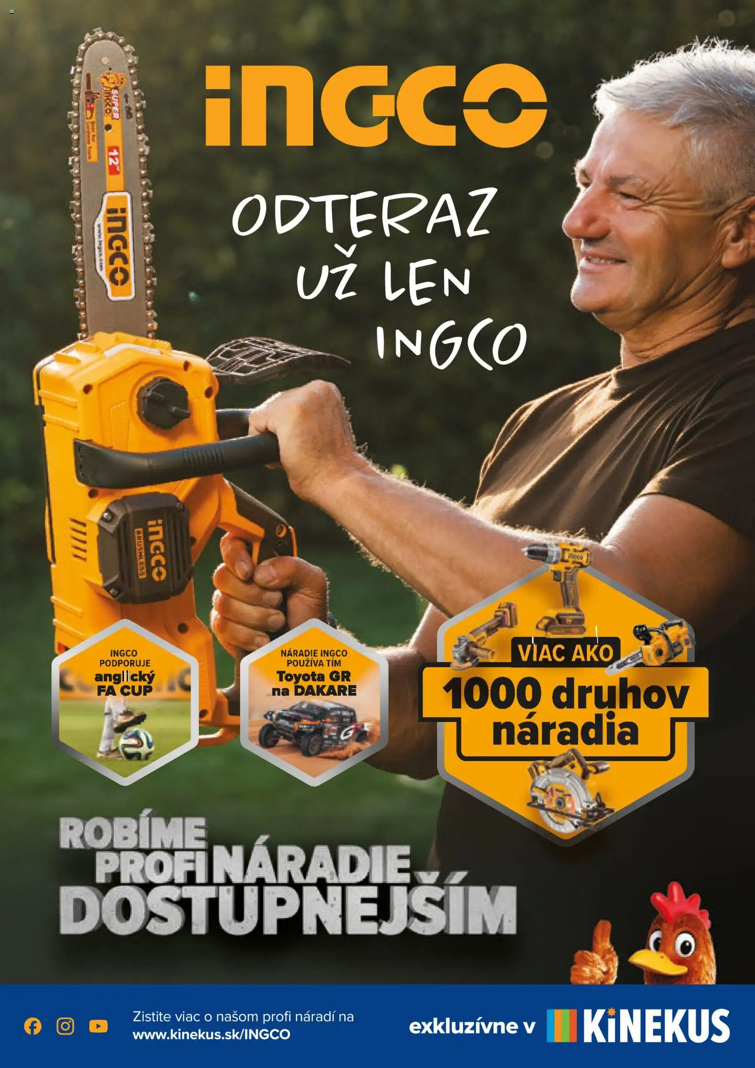 Nové Kinekus akcie – leták je platný od 10.06.2026 | Strana: 27 | Produkty: Náradie