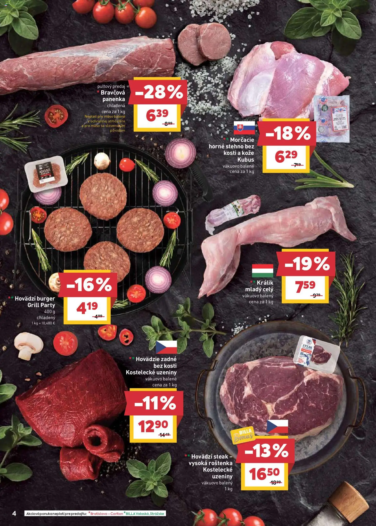 Nové Billa akcie – leták je platný od 24.06.2026 | Strana: 4