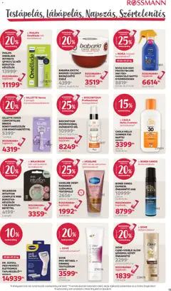 Rossmann akciós újság - amely érvényes a következő dátumtól: 2026.07.20. | Oldal: 13