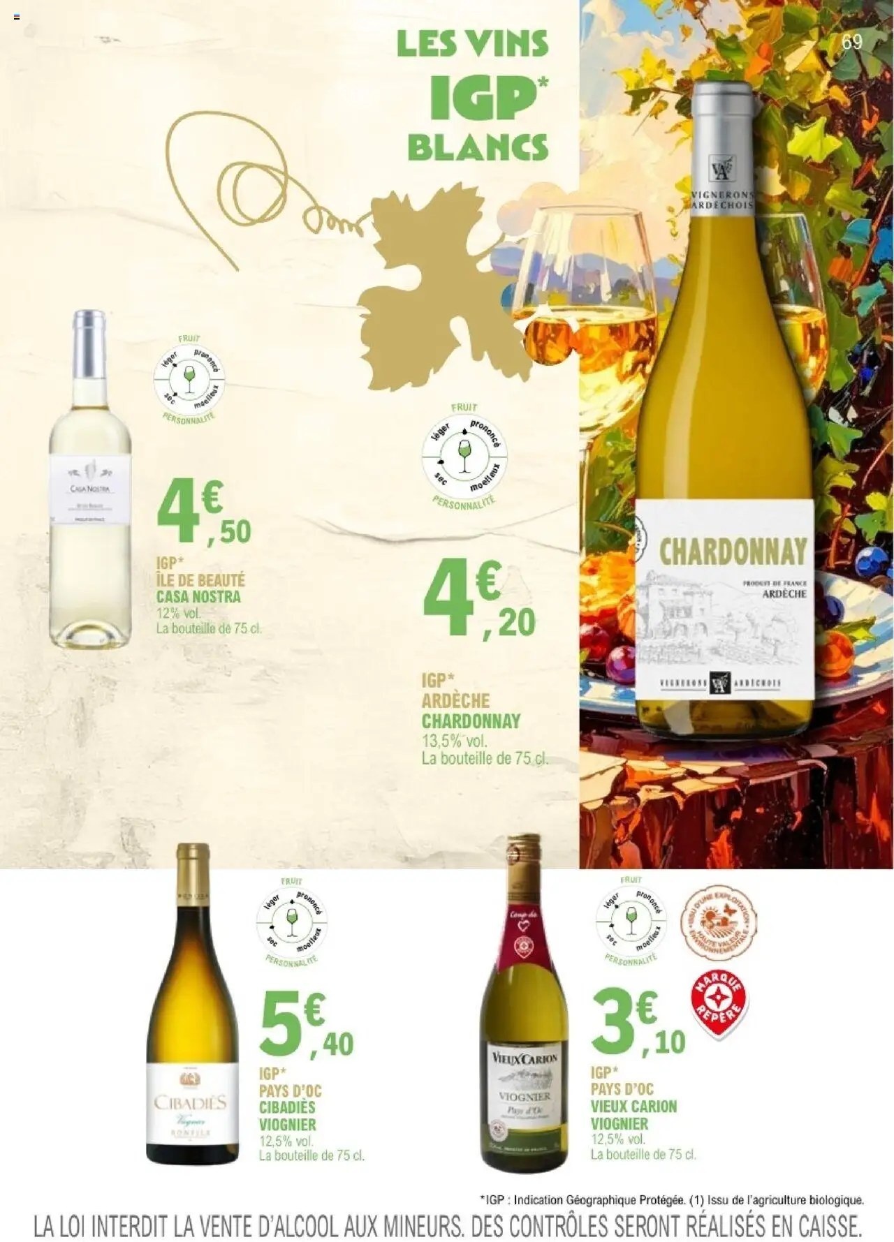 {H1} | Page: 69 | Produits: Bouteille