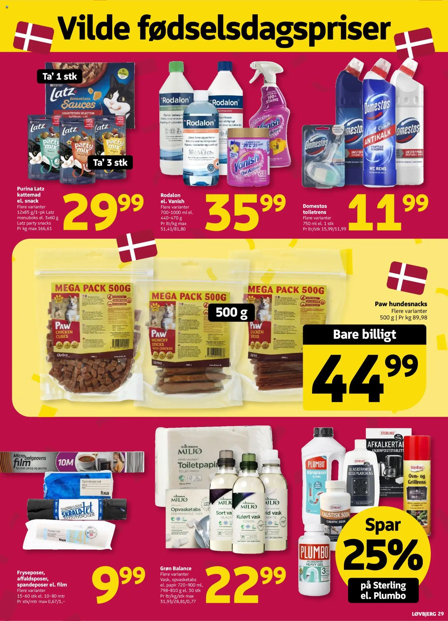 Løvbjerg tilbudsavis – gyldig fra 04/09/2026 | Side: 29 | Produkter: Parfume, Toilet, Snacks, Ovn