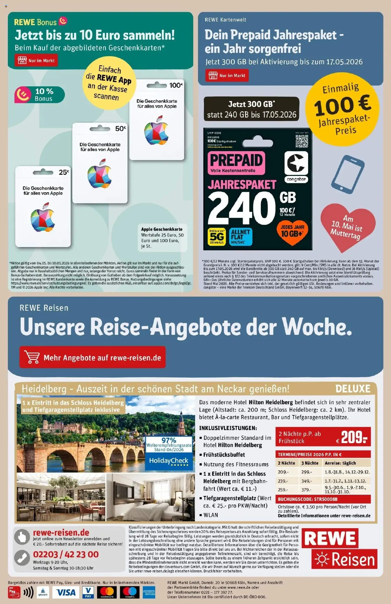 REWE Prospekt ab 04.05.2026 zum Blättern » Angebote | Seite: 36 | Produkte: Apple, Uhr