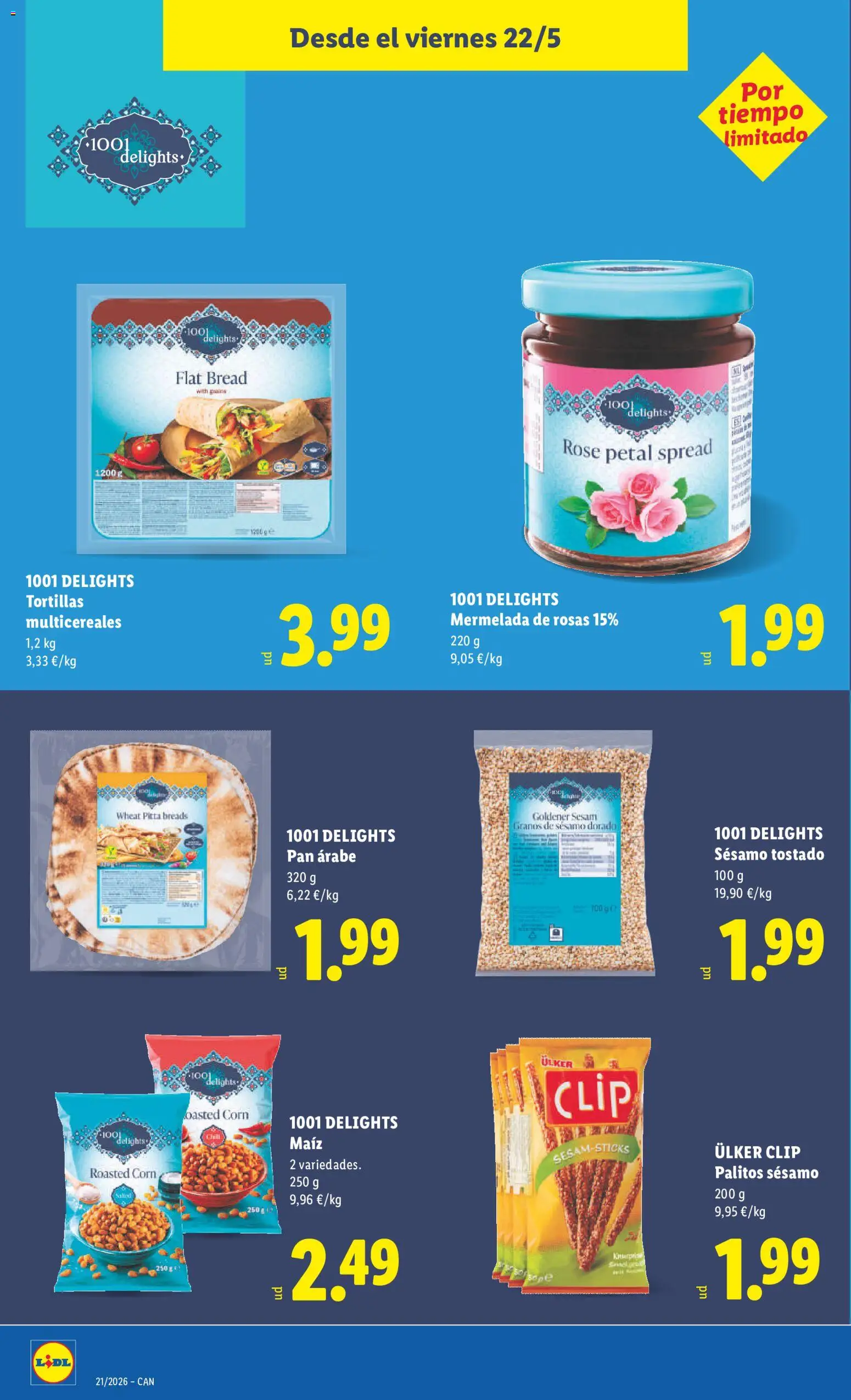 Lidl folleto │ válido desde el 18.05.2026 | Página: 34 | Productos: Pan