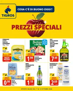 Anteprima del volantino Tigros volantino Prezzi Speciali valido a partire dal 01/10/2026
