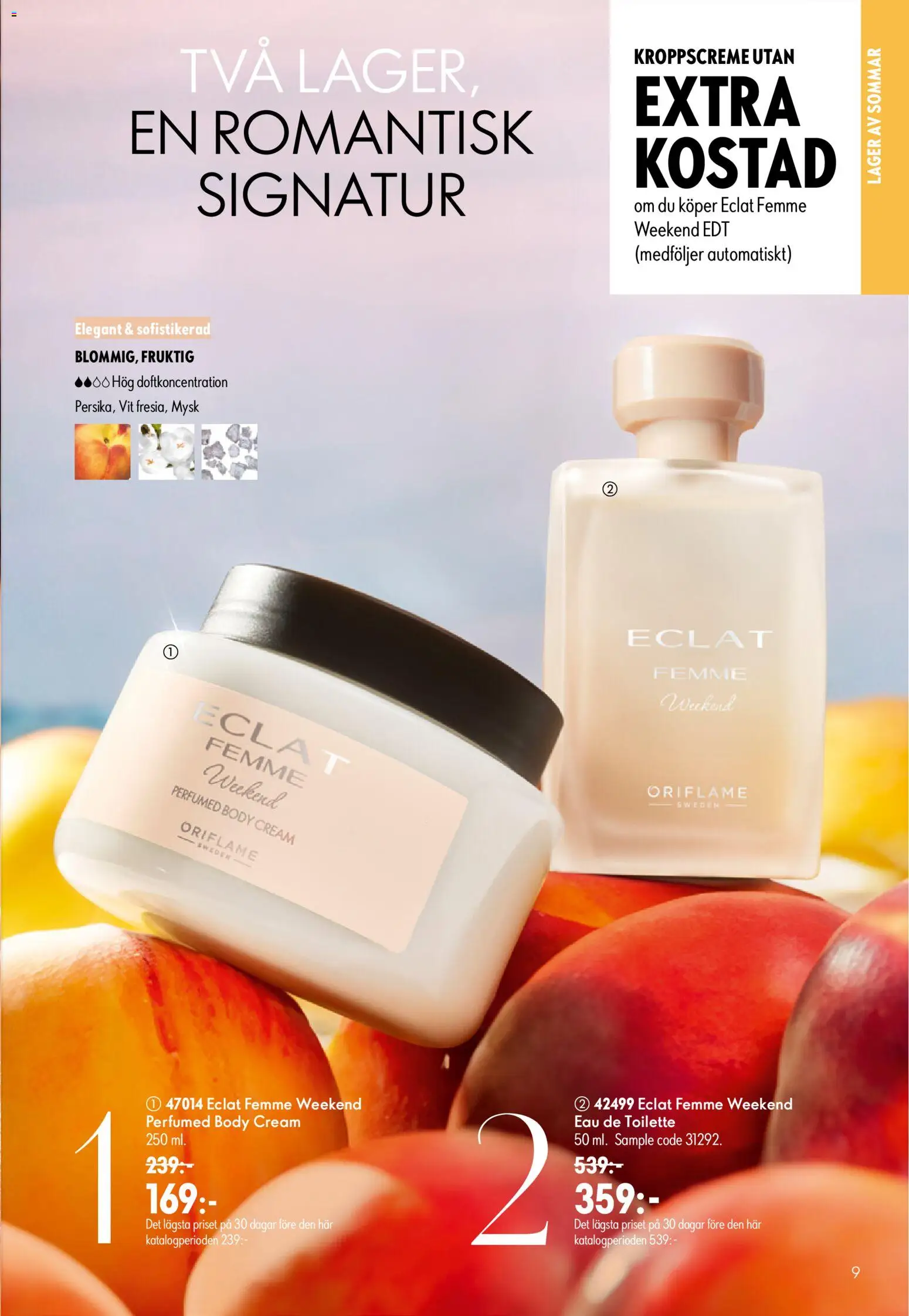 Oriflame reklamblad aktuell från 24/06/2026 | Sida: 9 | Produkter: Eau de toilette