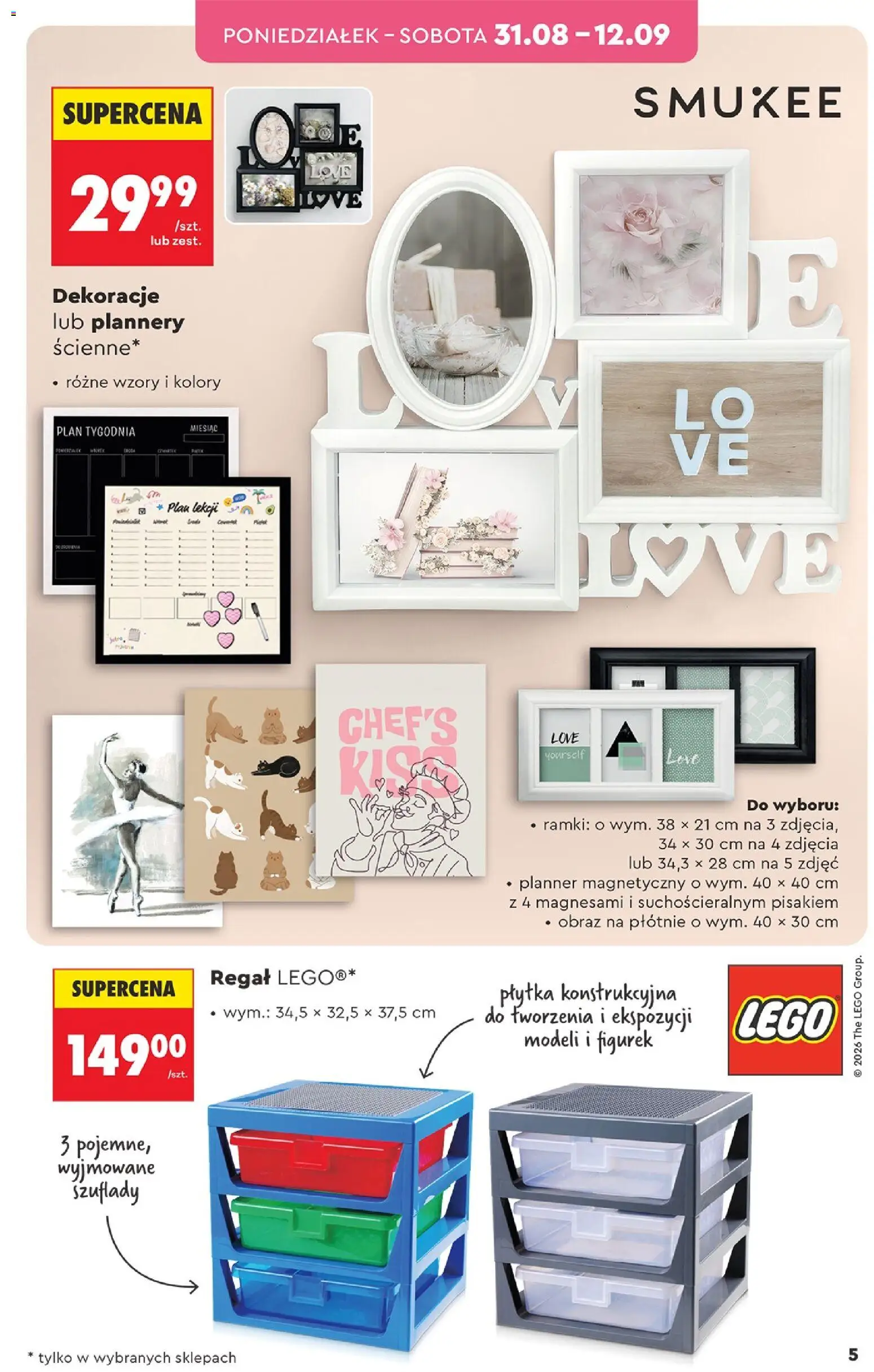 Biedronka gazetka - Hity i inspiracje od 31.08.2026 | Strona: 5