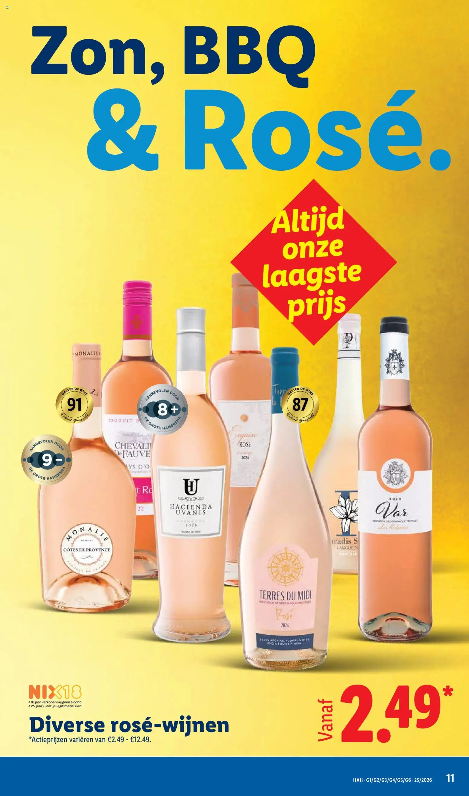 {H1} | Pagina: 11 | Producten: Alcohol