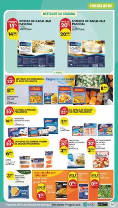 Pré-visualização Pingo Doce folheto válido de 08/09/2026 | Página: 17 | Produtos: Forno, Lagosta, Pescada do cabo, Salmão