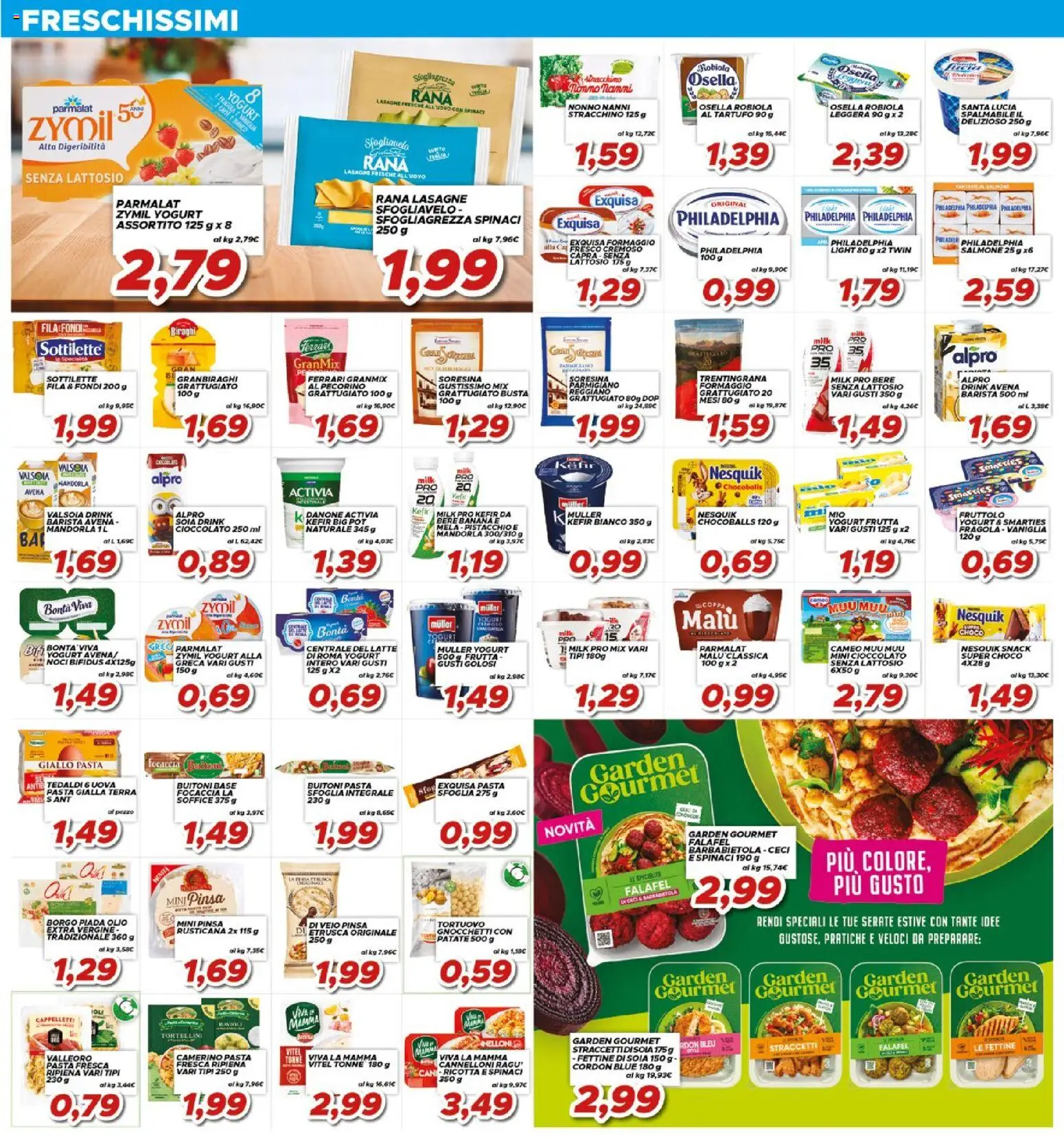 Volantino Ma Supermercati del 12/08/2026 | Pagina: 8 | Prodotti: Uova, Ceci, Pecorino, Senza lattosio