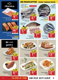 SVJEŽI FILET LOSOSA, Mowi, 4x125g, 1kg=19,98EUR - Pregled kataloga iz trgovine Konzum, vrijedi od 10.06.2026 | Stranica: 26