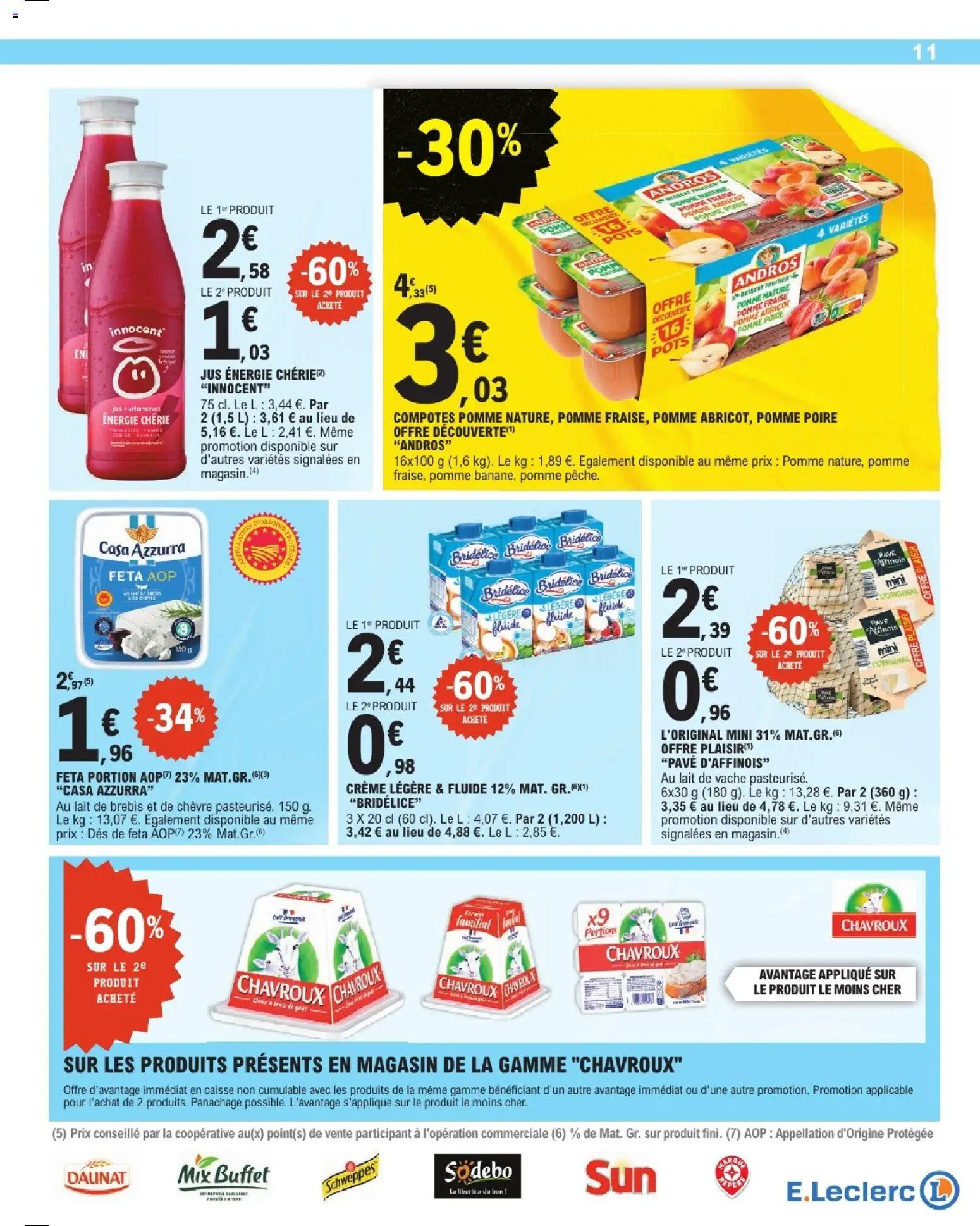{H1} | Page: 11 | Produits: Fraise, Pêche, Poire, Pomme