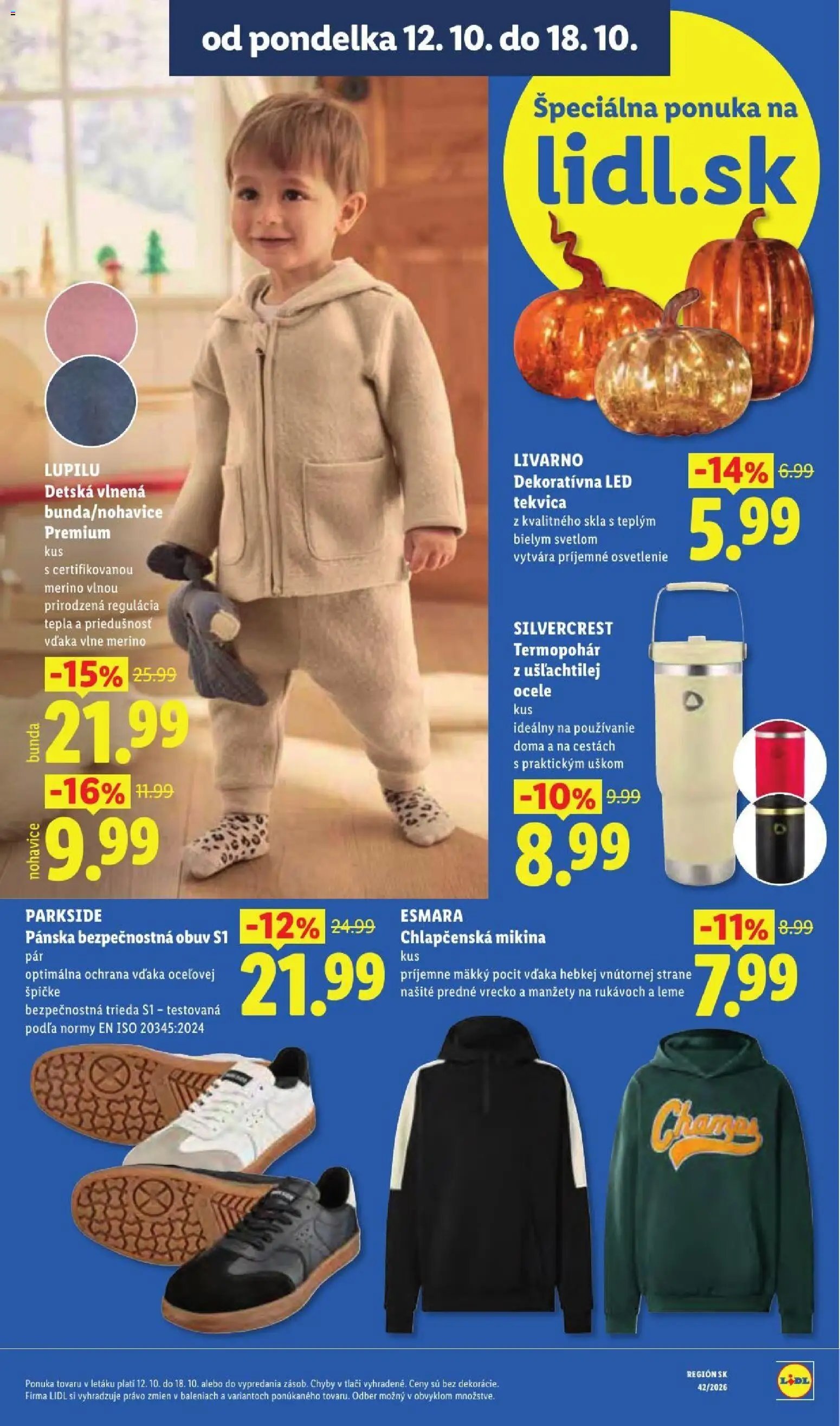 Nové Lidl akcie – leták je platný od 12.10.2026 | Strana: 9